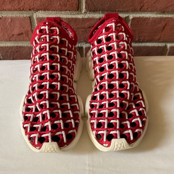 Balenciaga Woven Speed Trainer Sneakers Size Eu 39 Made in Italy - Picture 14 of 15